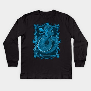 Javanese Dragon Kids Long Sleeve T-Shirt